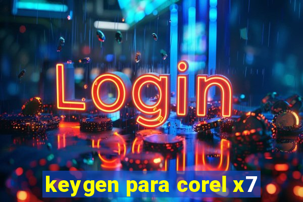 keygen para corel x7